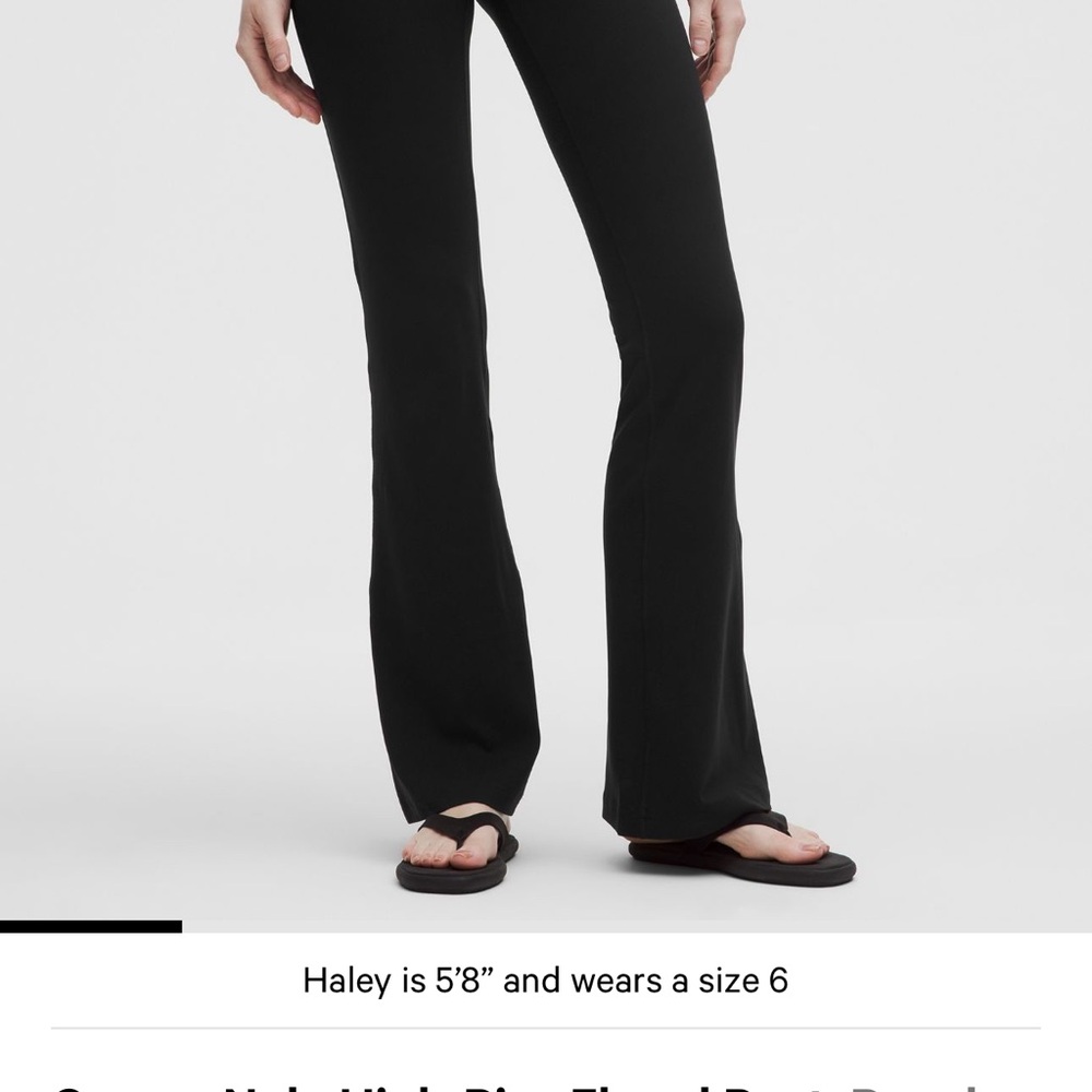 Black Flared Pants lululemon